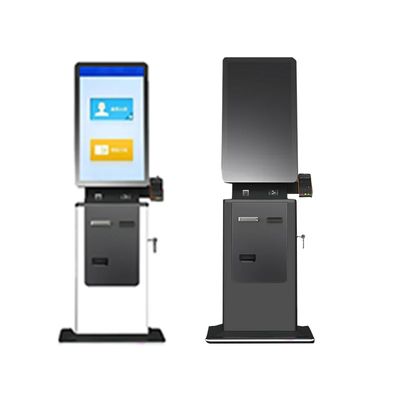 Chiosco di servizio automatico per lettore di schede con codice a barre per uso aziendale