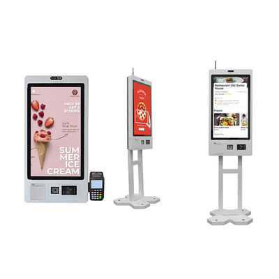 Stampa biglietti self-service Chiosco di ordinazione Capacitive Touch 10 Point e lettore RFID