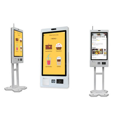 Android/Win7/8/10 Sistema operativo Chiosco self-service con lettore RFID e stampa rapida dei biglietti