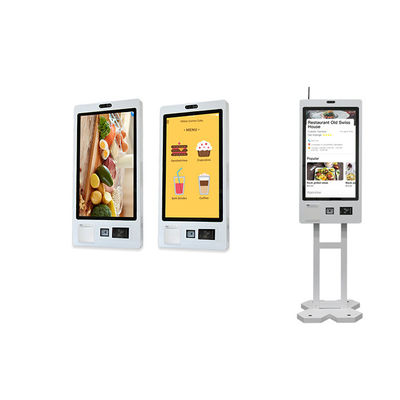 Capacitive Touch 10 Point Self Ordering Kiosk 1920X1080 Risoluzione Android/Win7/8/10
