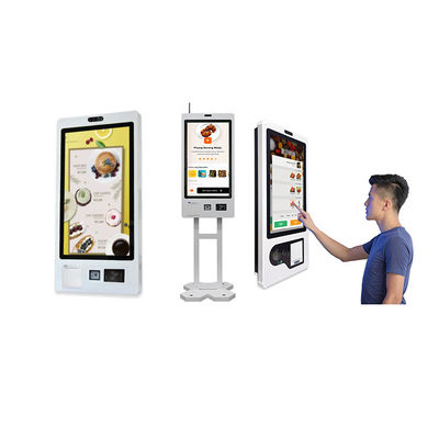 Chiosco di self-order Tutto in uno Stampa termica Chiosco di pagamento a schermo sensoriale