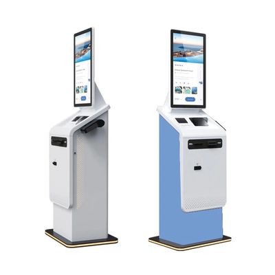 Crtly 32 Inch Android Self Cash Payment Self Service Kiosk elettronico con stampante di biglietti