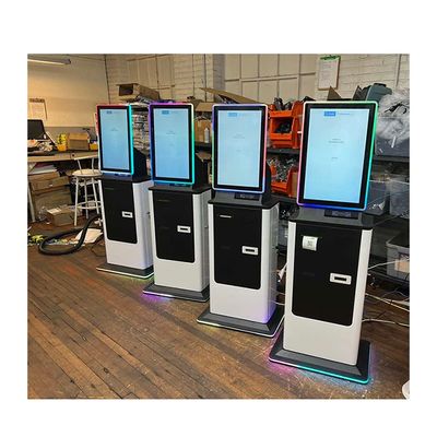 Chiosco avanzato di pagamento in contanti con interfaccia touch screen e software Win/Linux