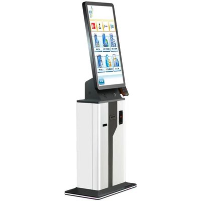 Chiosco di pagamento multifunzionale e sicuro con sicurezza biometrica e opzioni di pagamento multiple