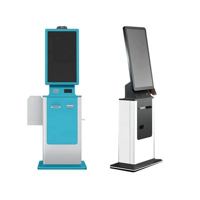 Chiosco a touchscreen FHD self-service con codice QR e RFID opzionale