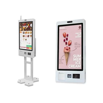 Ristorante self-service Chiosco di ordinazione con stampa di biglietti e colore personalizzabile
