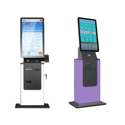 Convalida delle banconote con check in kiosk personalizzabile