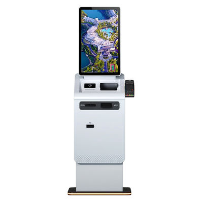 Chiosco self-service Chiosco touch screen Registratore di cassa Sistema POS Dispensatore di carte di riciclo di cassa Terminale di chiosco di pagamento