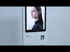 L'auto a 32 pollici degli alimenti a rapida preparazione del chiosco self service del touch screen checkout il supermercato del chiosco