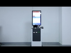 Chiosco di pagamento a schermo sensoriale self-service Acceptatore di banconote/denaro a moneta